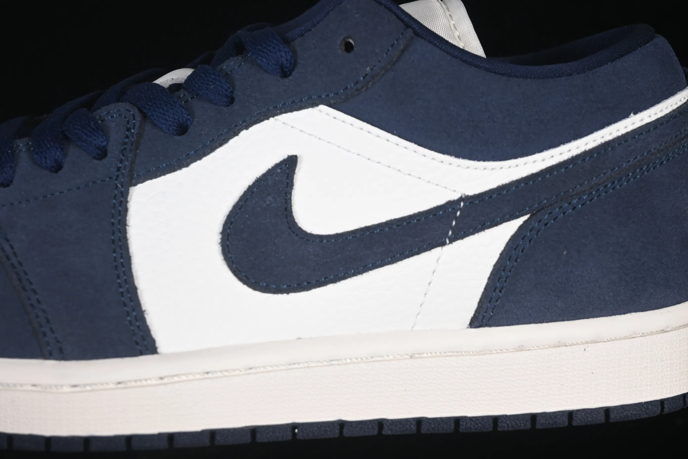 All categories Air Jordan Jordan series basketball shoes Air Jordan 1 Low Air Jordan 1 Low AJ1 Joe 1 white dark blue low-top cultural and casual sneakers IO7448-400